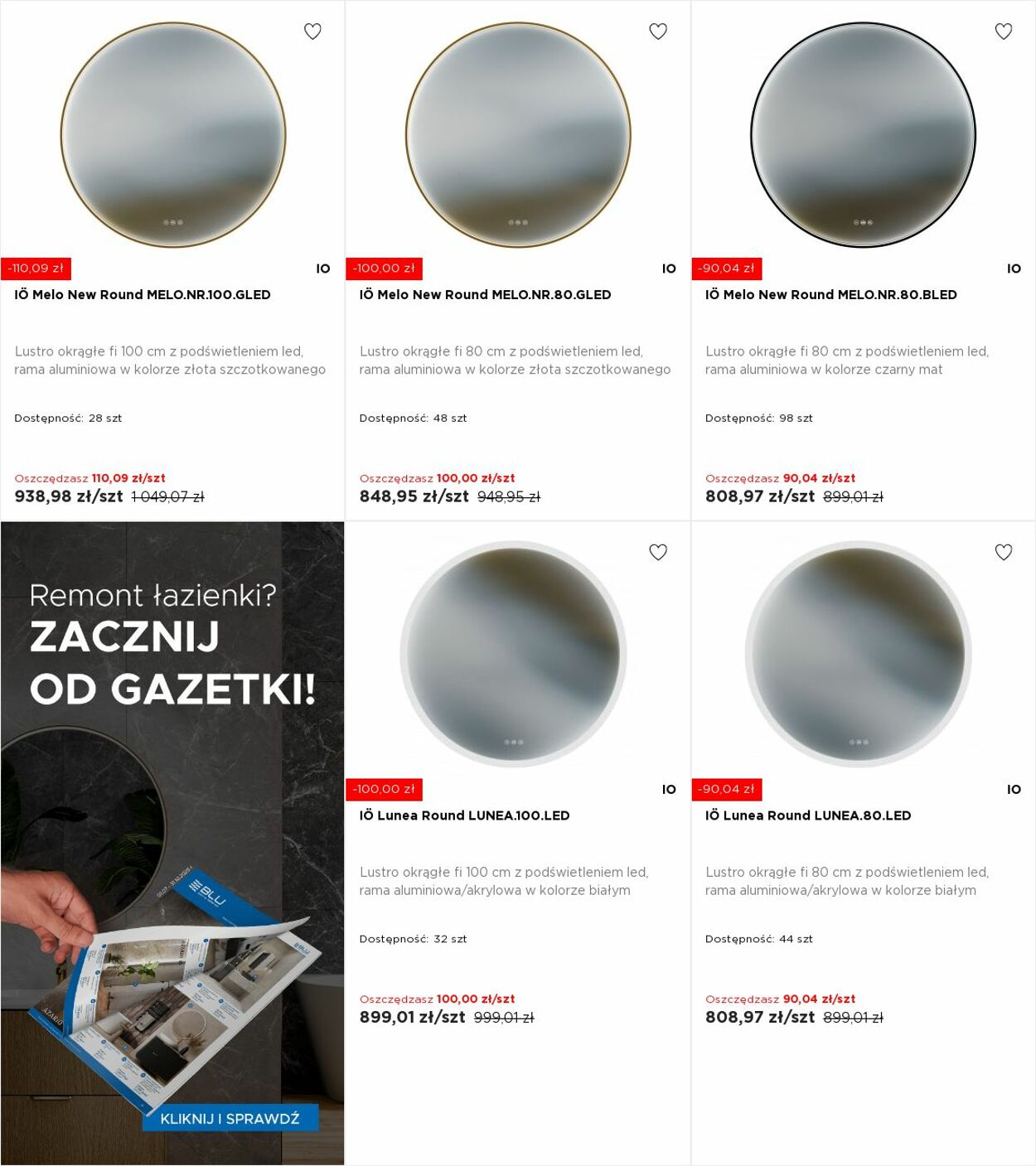 Gazetka Blu Salony Łazienek 01.09.2025 - 07.09.2025