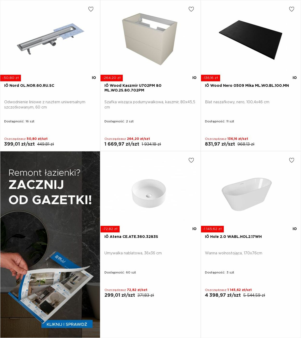 Gazetka Blu Salony Łazienek 01.09.2025 - 07.09.2025