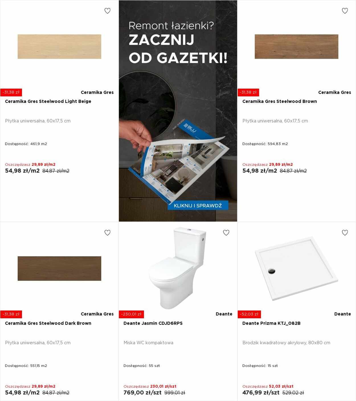 Gazetka Blu Salony Łazienek 29.09.2025 - 05.10.2025