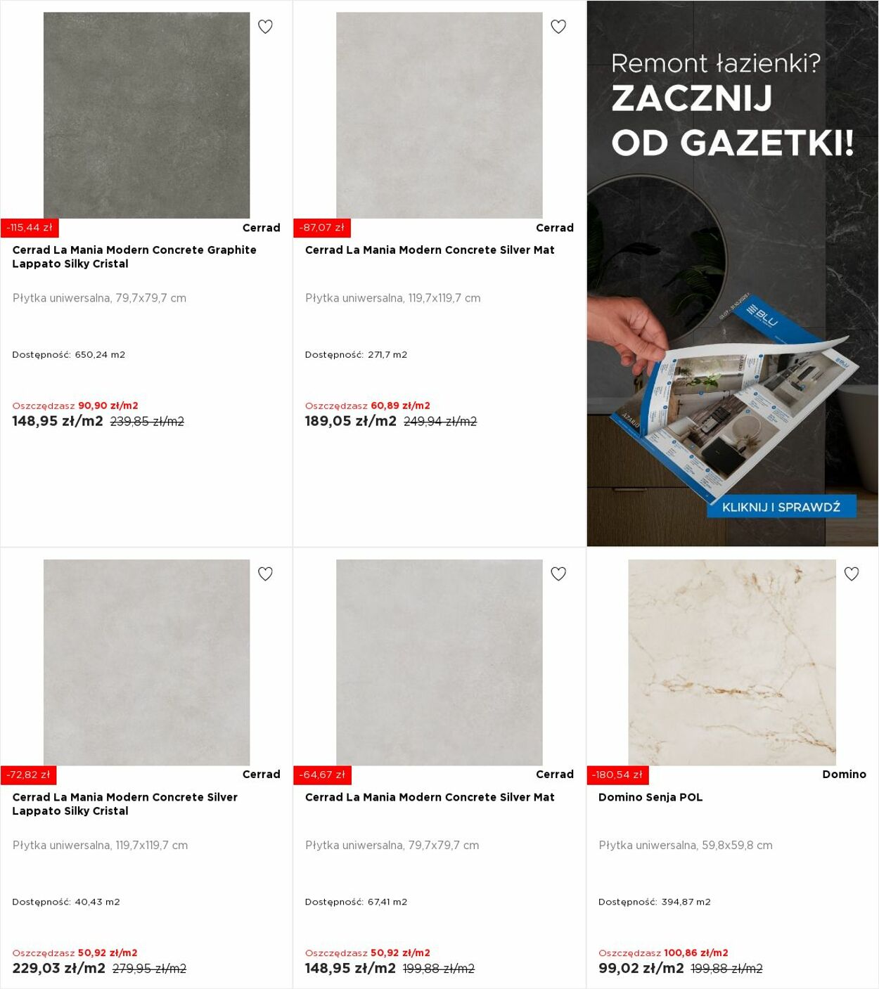 Gazetka Blu Salony Łazienek 29.09.2025 - 05.10.2025