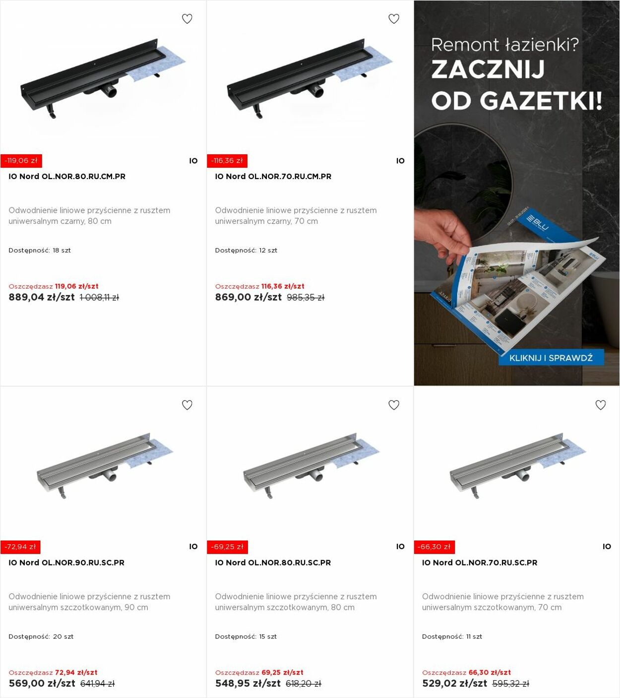 Gazetka Blu Salony Łazienek 29.09.2025 - 05.10.2025