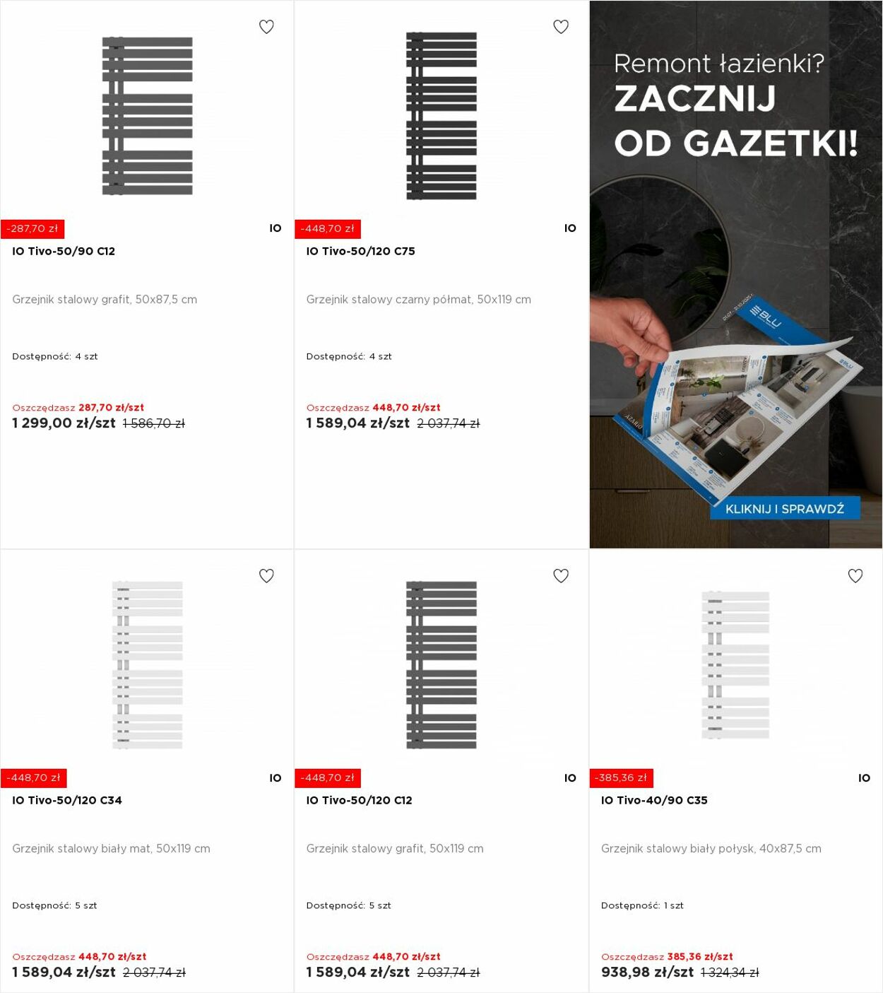 Gazetka Blu Salony Łazienek 29.09.2025 - 05.10.2025