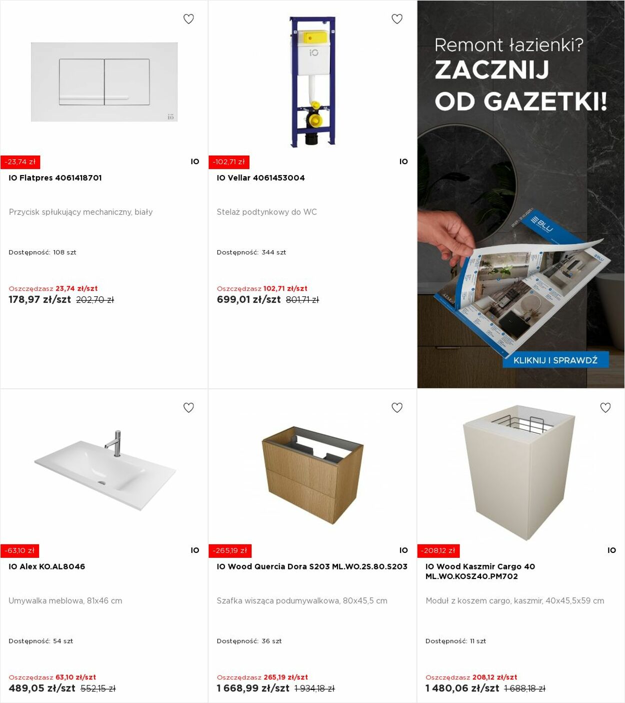 Gazetka Blu Salony Łazienek 29.09.2025 - 05.10.2025