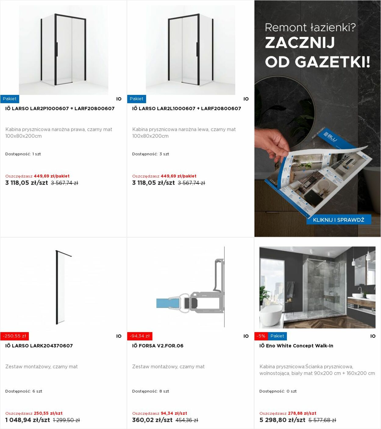 Gazetka Blu Salony Łazienek 18.08.2025 - 24.08.2025