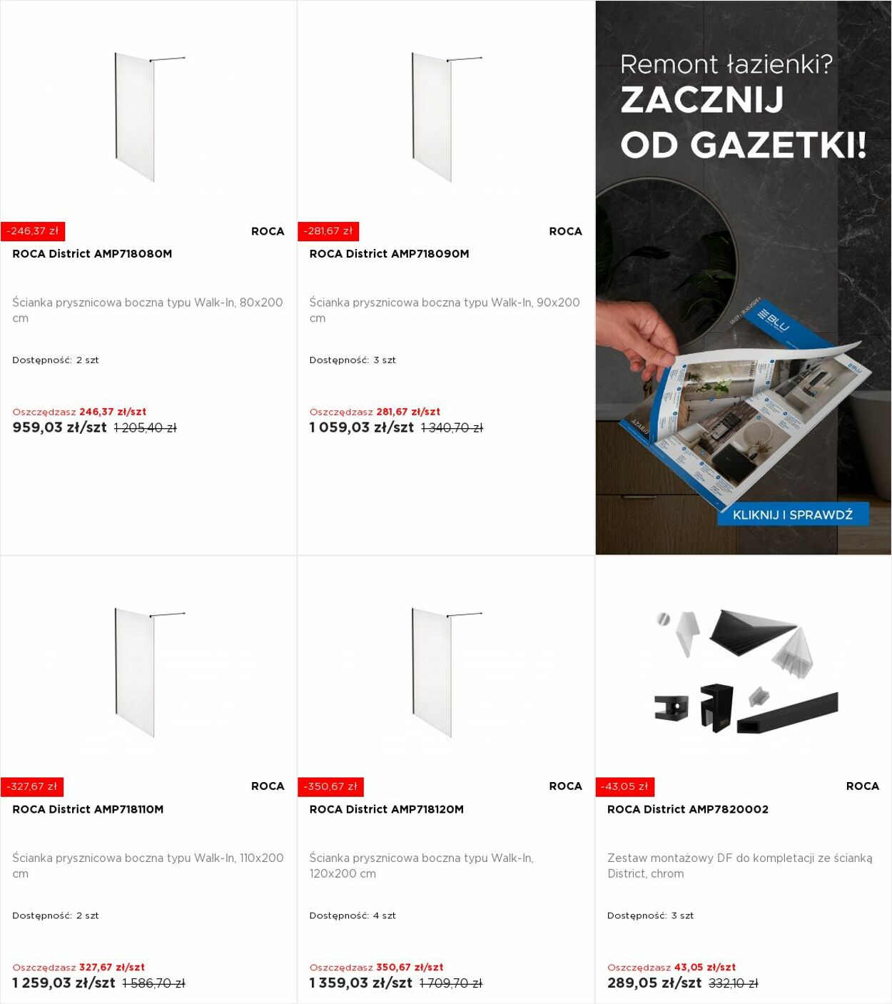 Gazetka Blu Salony Łazienek 18.08.2025 - 24.08.2025