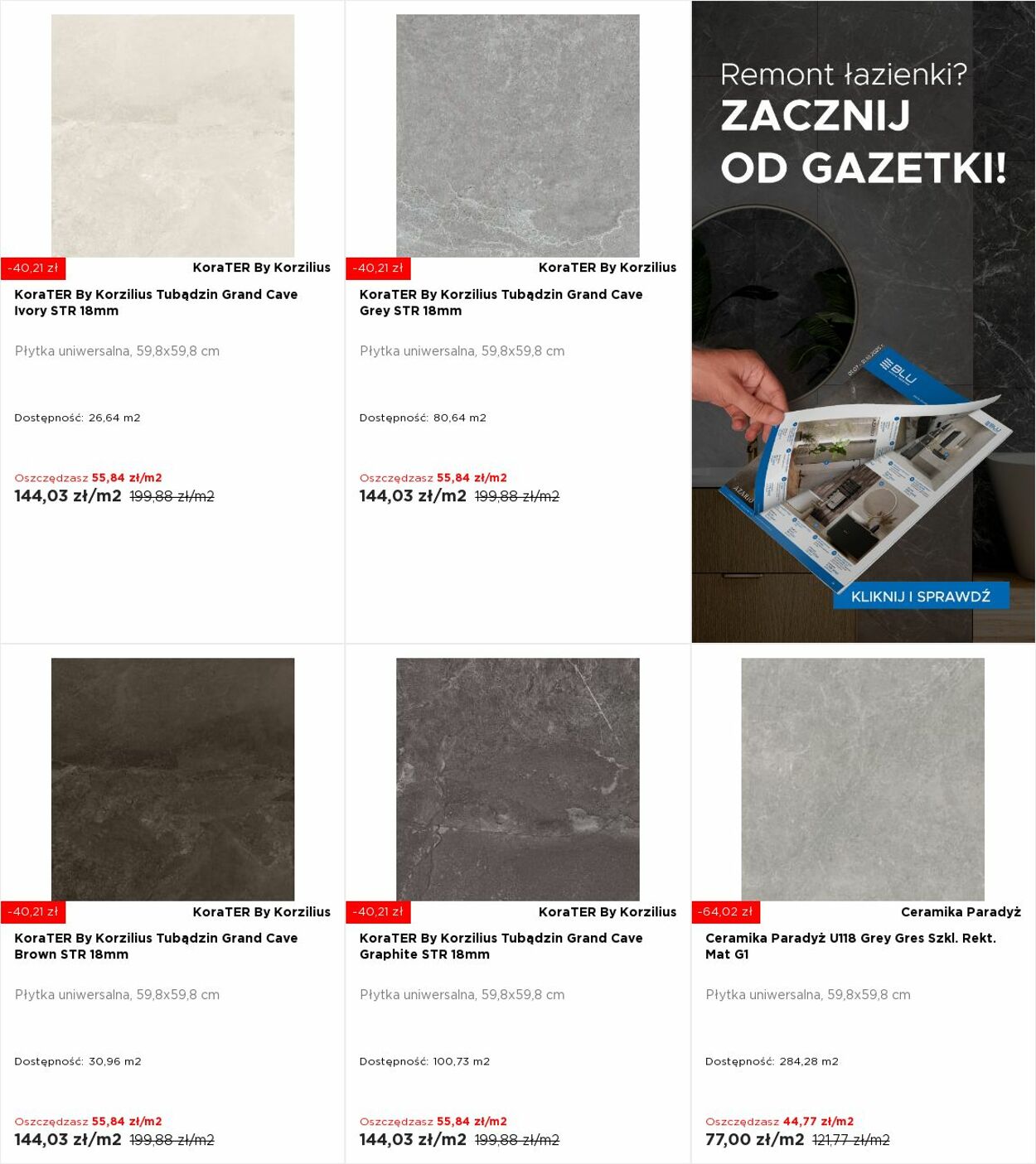 Gazetka Blu Salony Łazienek 18.08.2025 - 24.08.2025