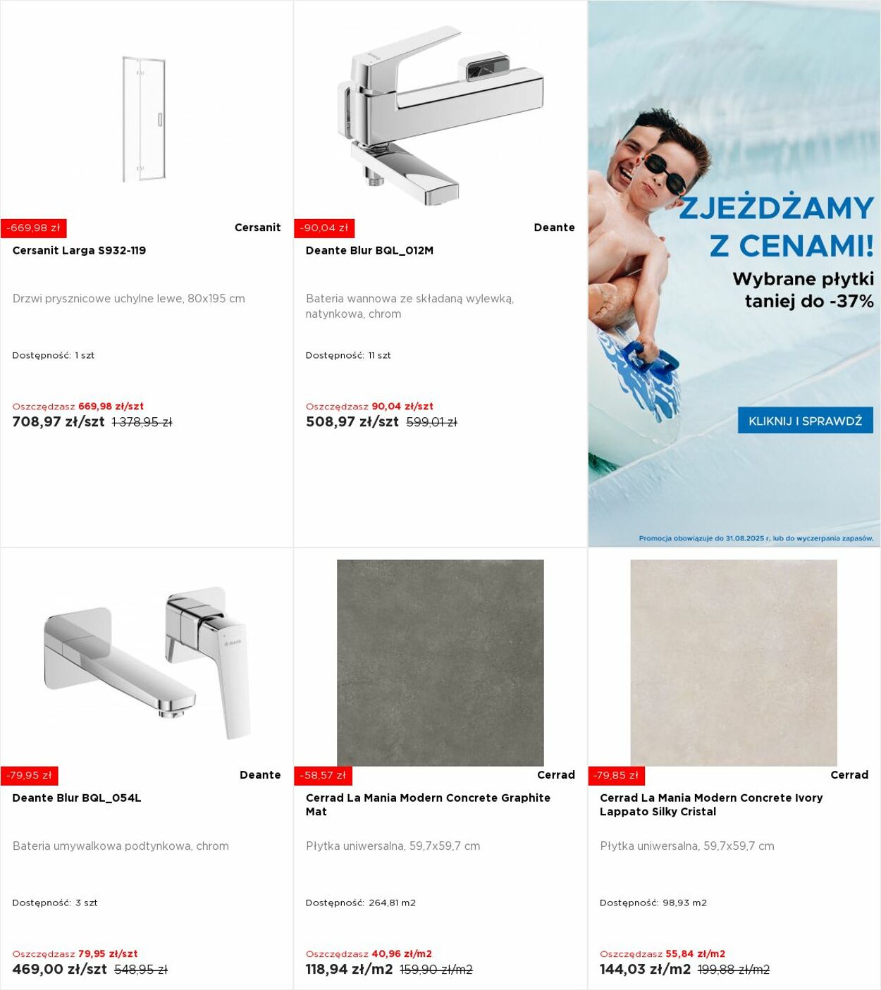 Gazetka Blu Salony Łazienek 18.08.2025 - 24.08.2025