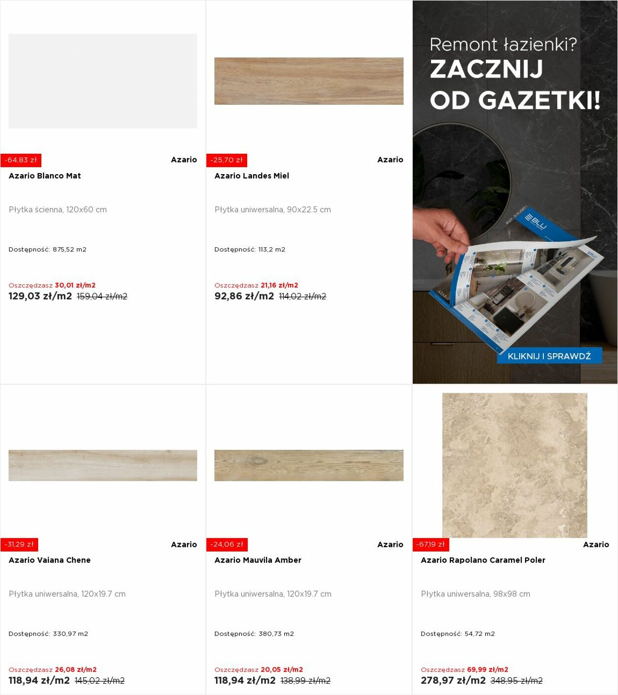 Gazetka Blu Salony Łazienek 18.08.2025 - 24.08.2025