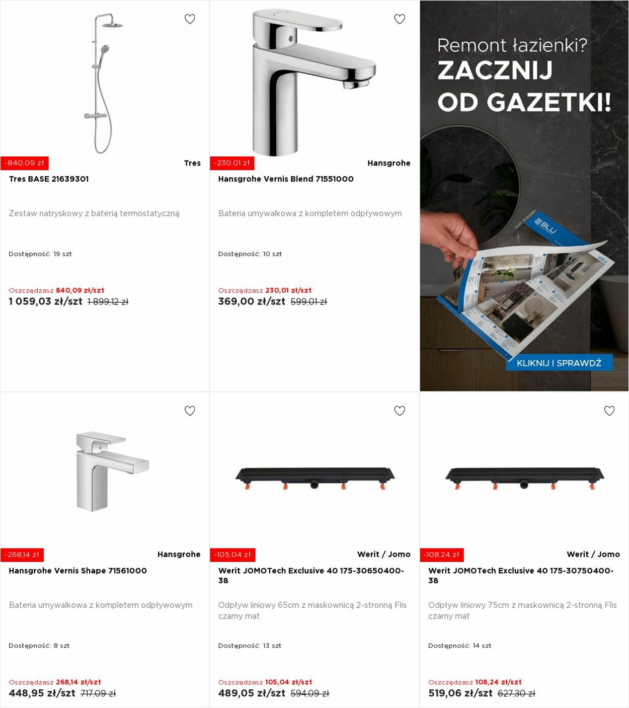 Gazetka Blu Salony Łazienek 13.10.2025 - 19.10.2025