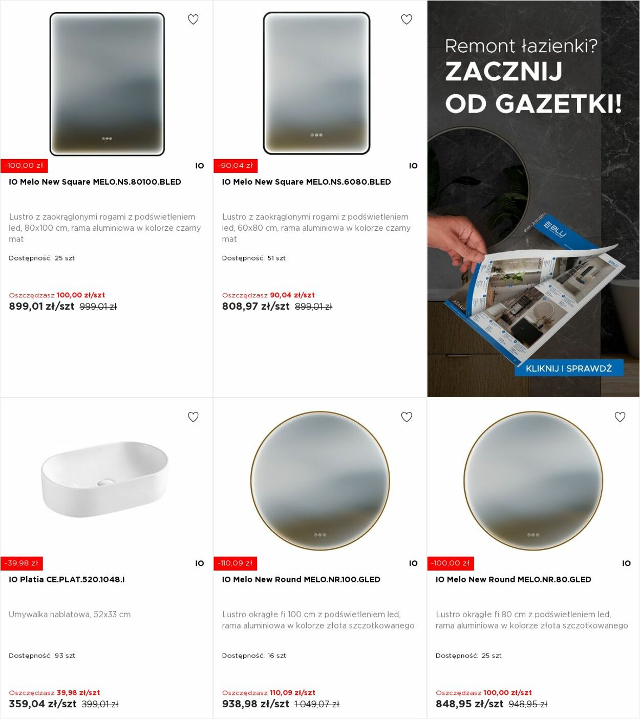 Gazetka Blu Salony Łazienek 13.10.2025 - 19.10.2025