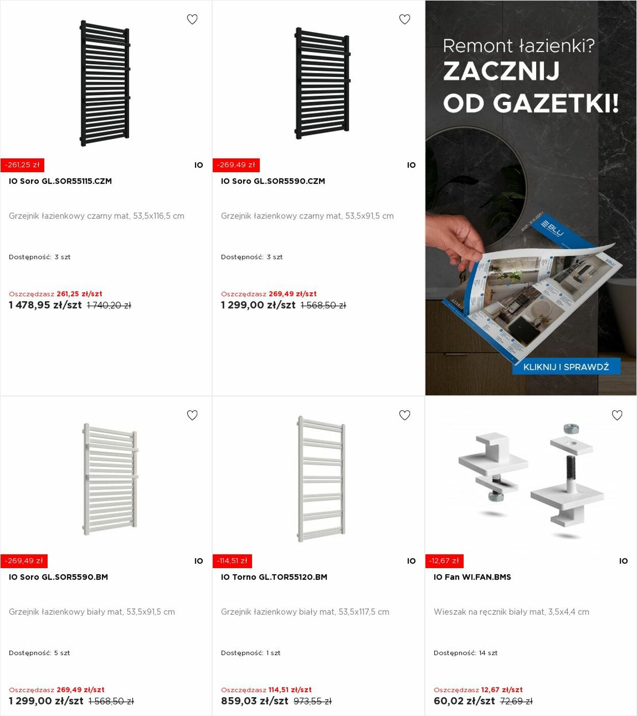 Gazetka Blu Salony Łazienek 13.10.2025 - 19.10.2025