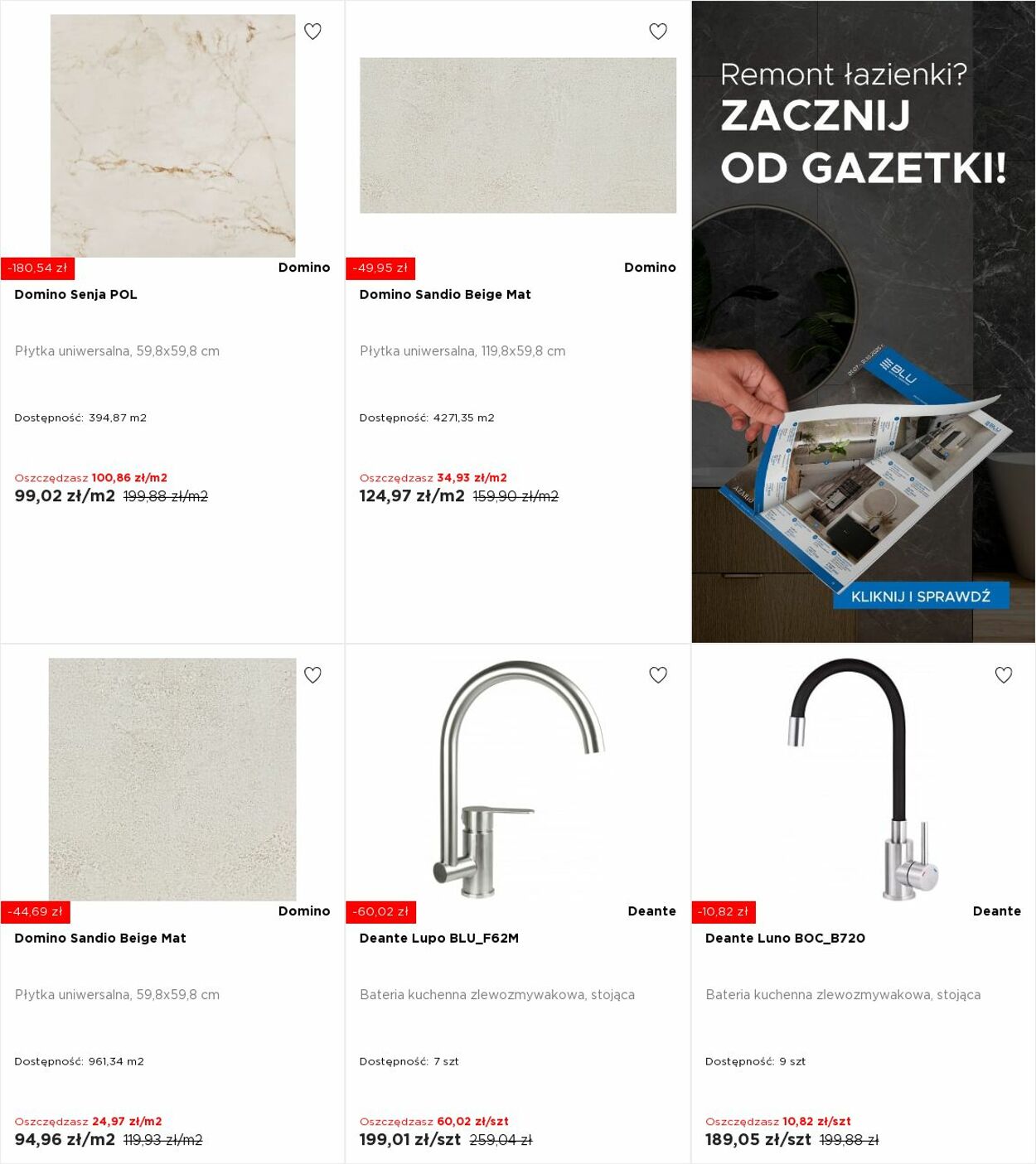 Gazetka Blu Salony Łazienek 13.10.2025 - 19.10.2025