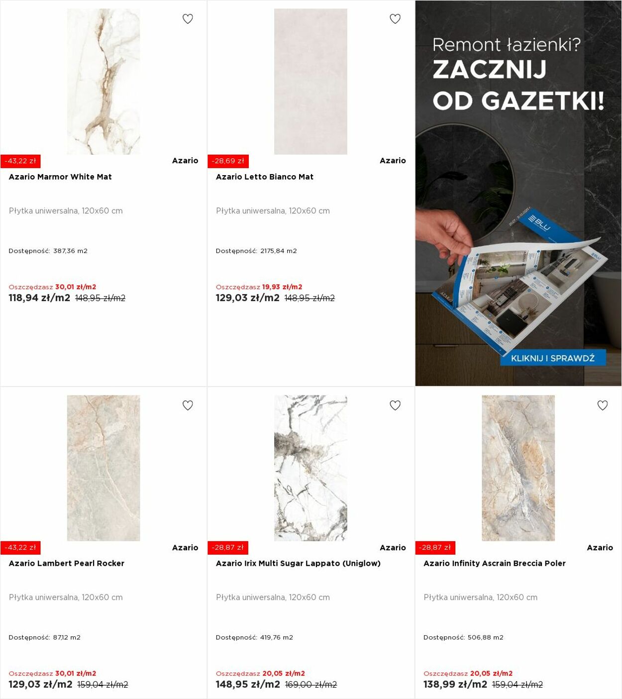 Gazetka Blu Salony Łazienek 13.10.2025 - 19.10.2025
