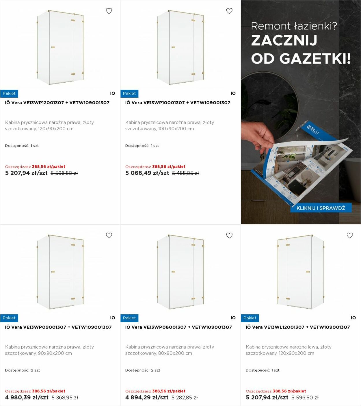 Gazetka Blu Salony Łazienek 13.10.2025 - 19.10.2025