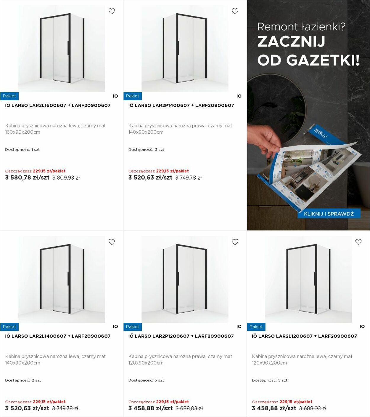 Gazetka Blu Salony Łazienek 13.10.2025 - 19.10.2025