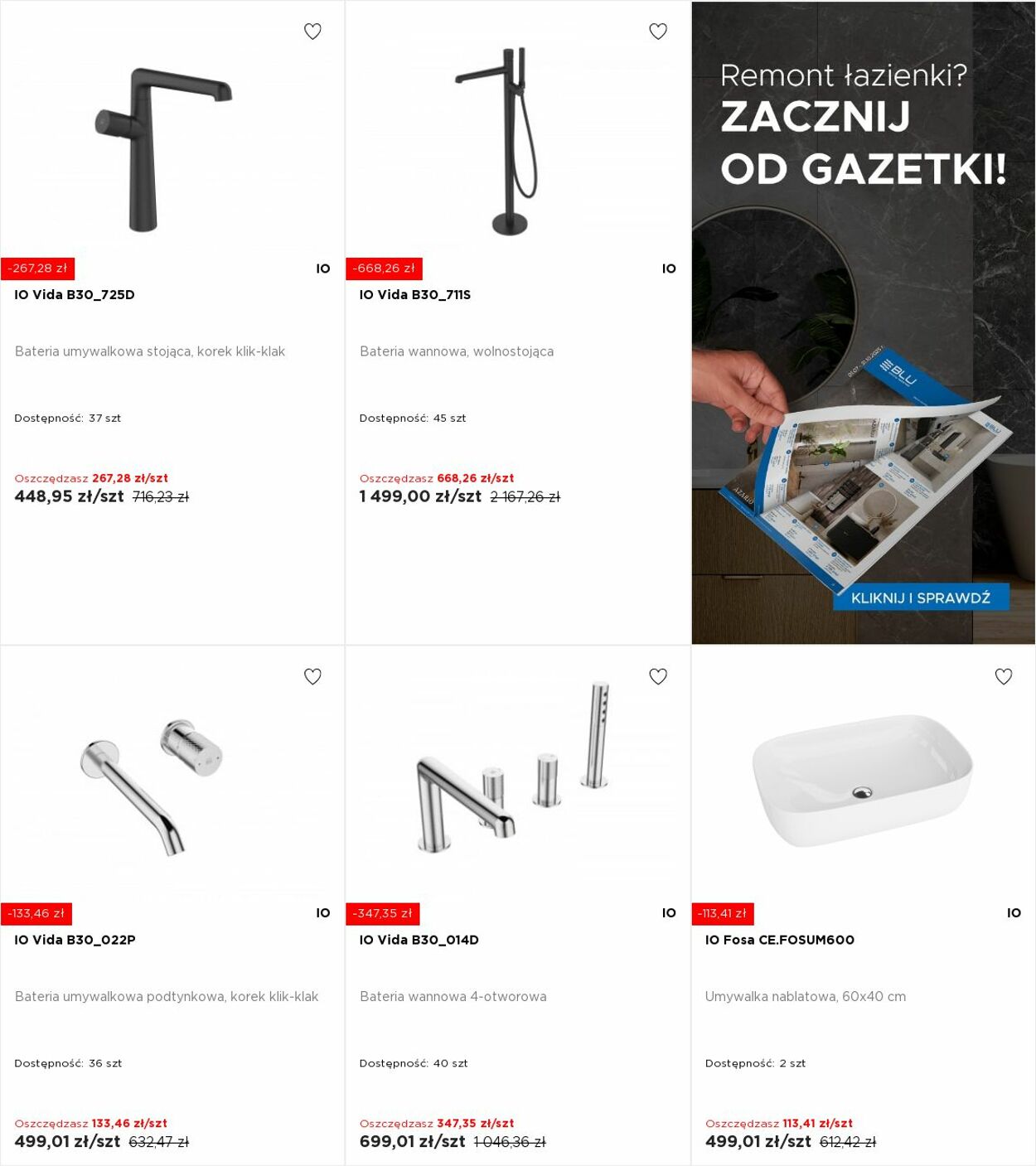 Gazetka Blu Salony Łazienek 13.10.2025 - 19.10.2025