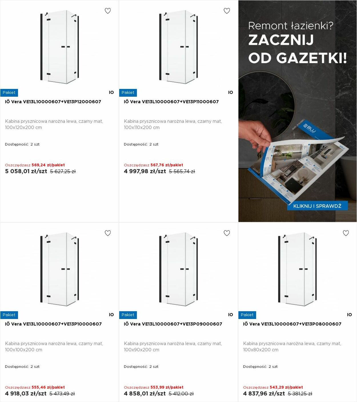 Gazetka Blu Salony Łazienek 13.10.2025 - 19.10.2025