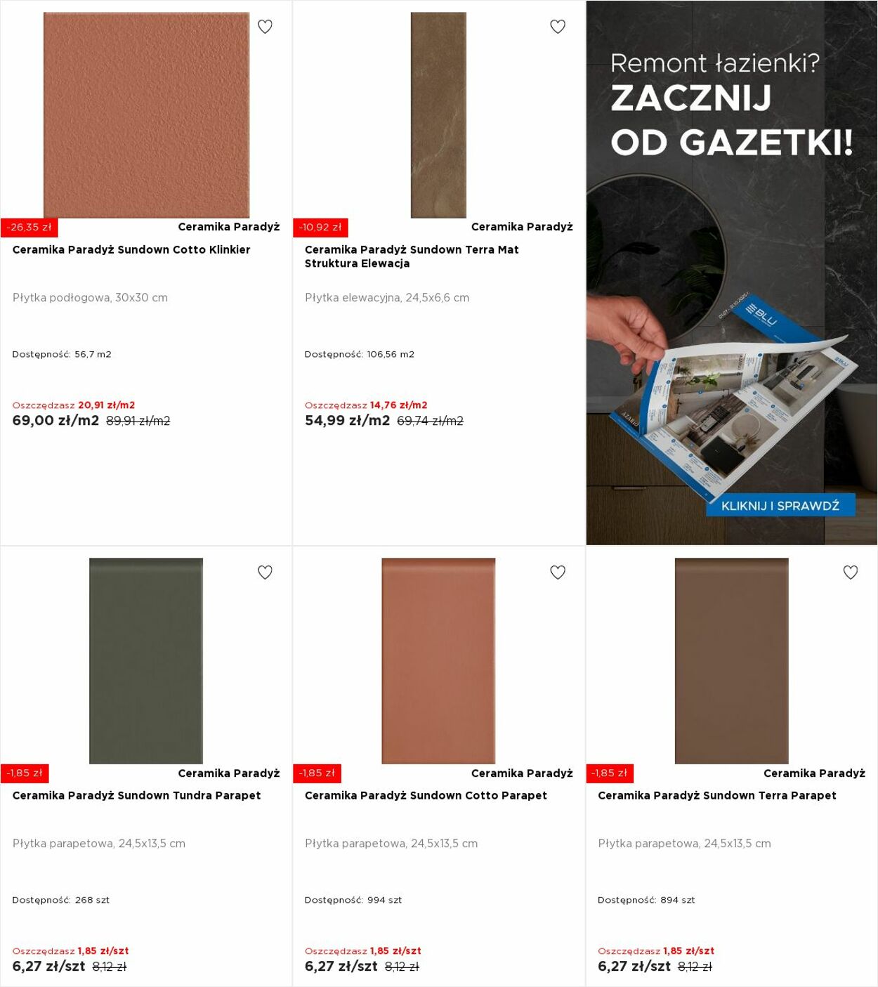 Gazetka Blu Salony Łazienek 13.10.2025 - 19.10.2025