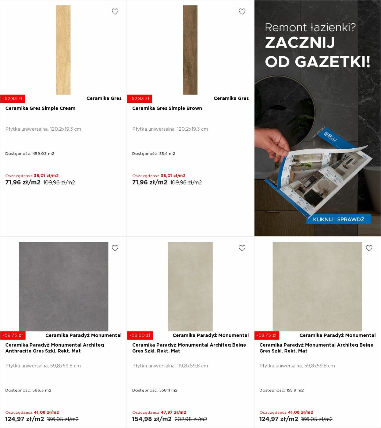 Gazetka Blu Salony Łazienek 13.10.2025 - 19.10.2025