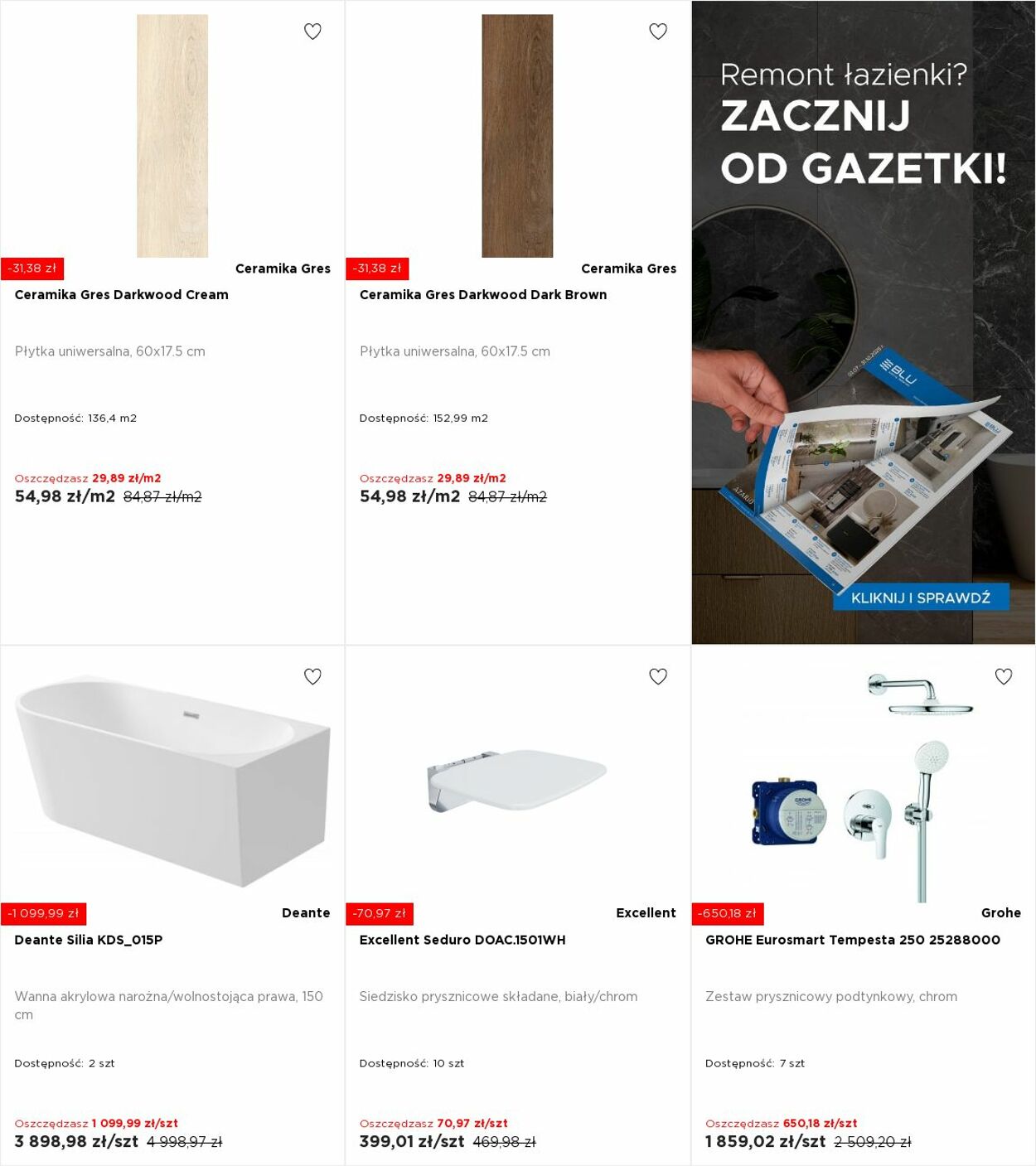 Gazetka Blu Salony Łazienek 13.10.2025 - 19.10.2025