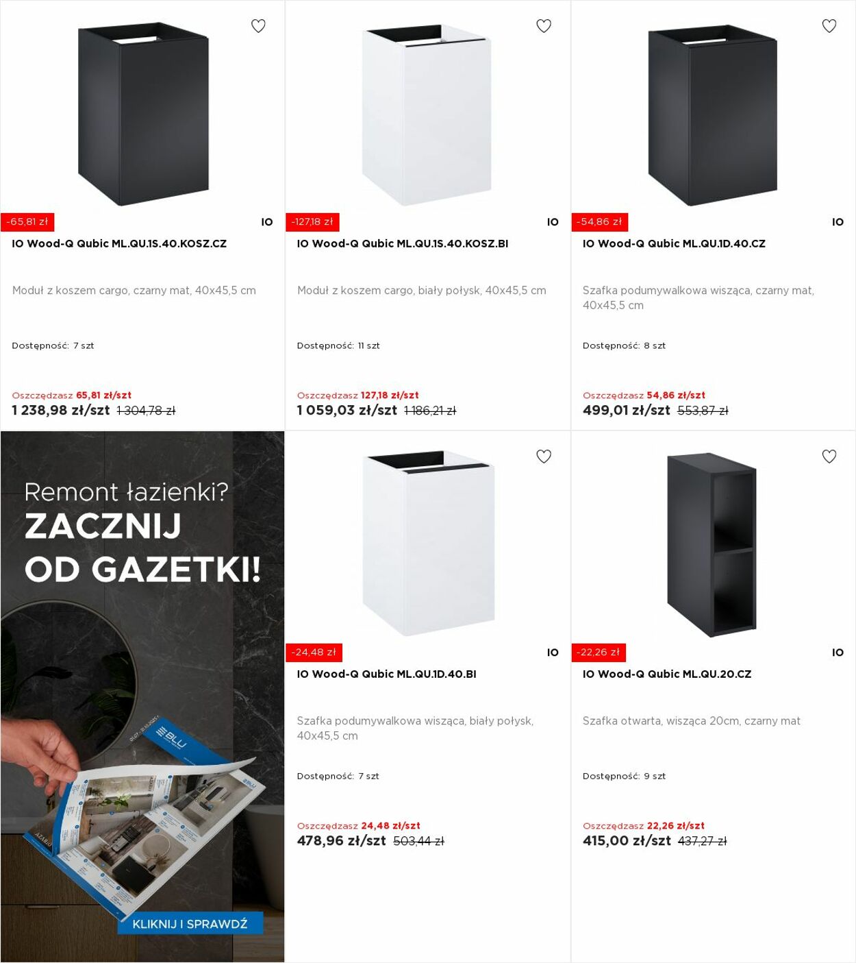 Gazetka Blu Salony Łazienek 06.10.2025 - 12.10.2025