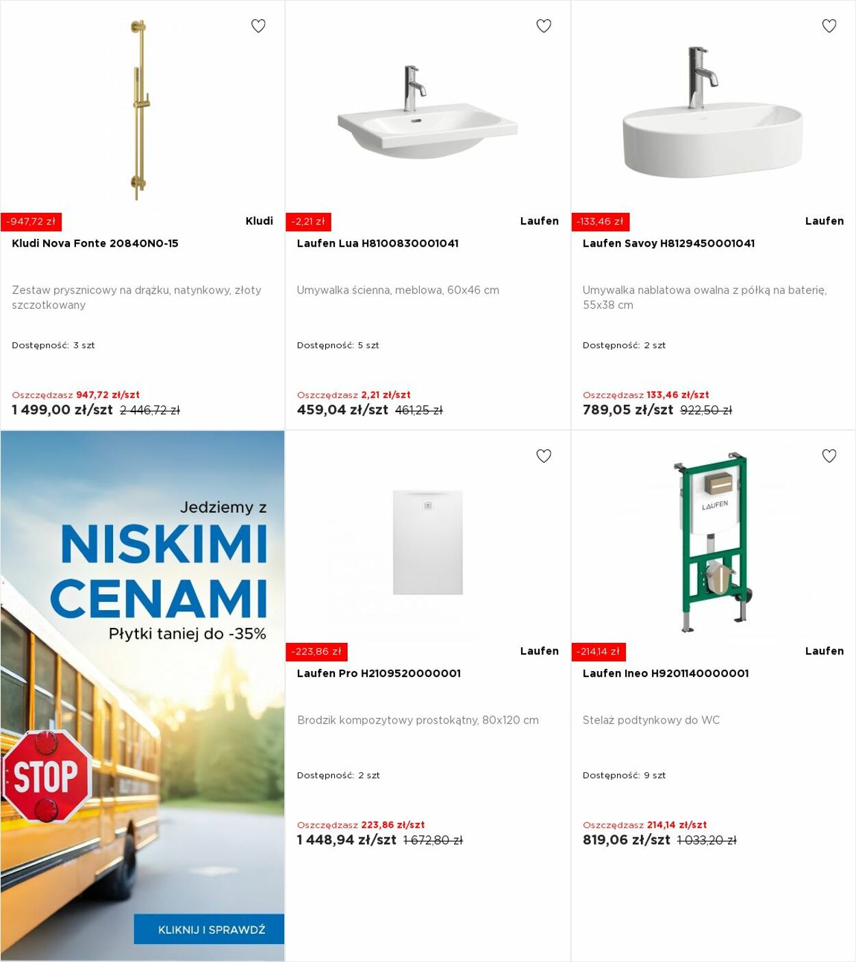 Gazetka Blu Salony Łazienek 06.10.2025 - 12.10.2025