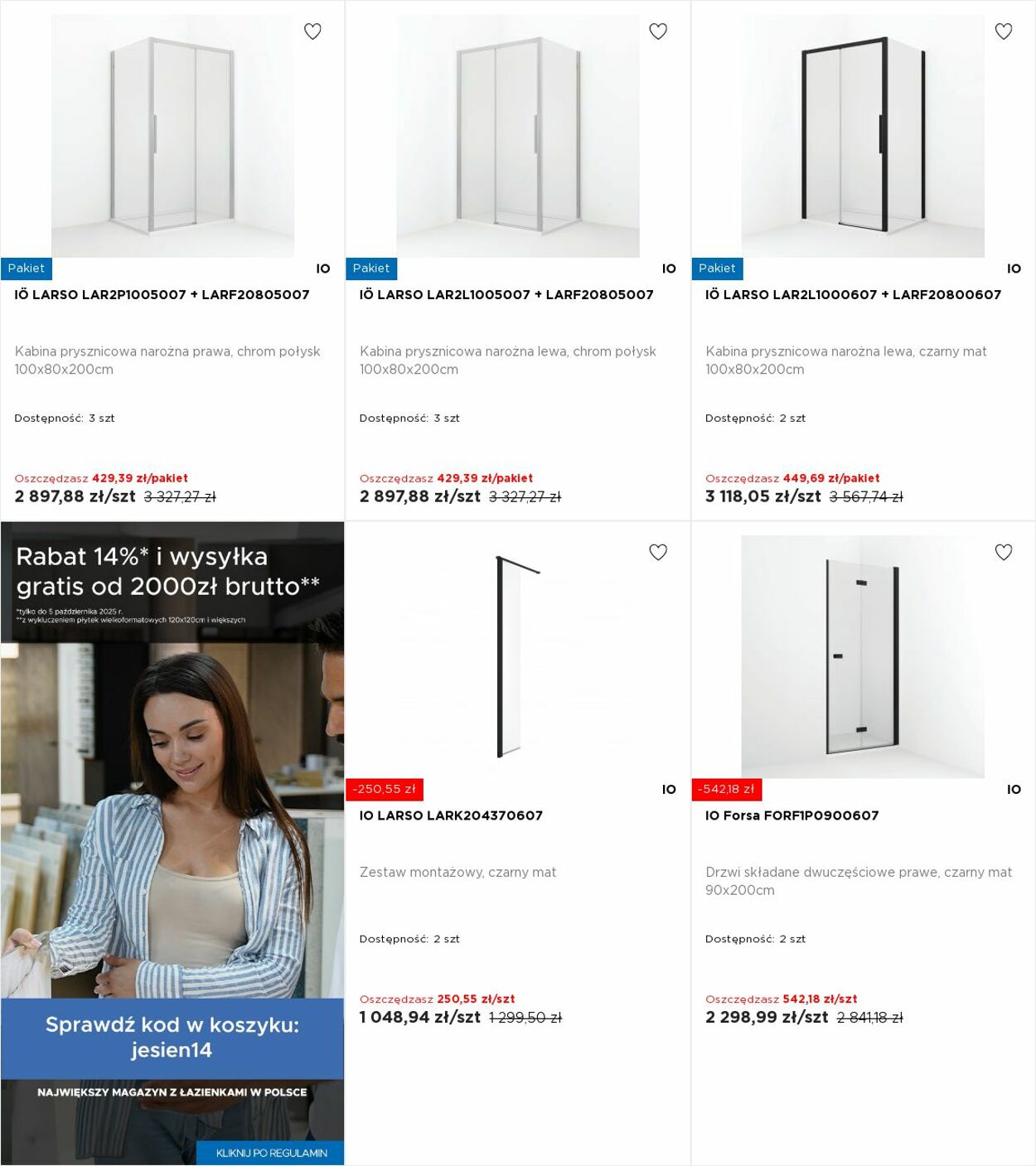 Gazetka Blu Salony Łazienek 06.10.2025 - 12.10.2025
