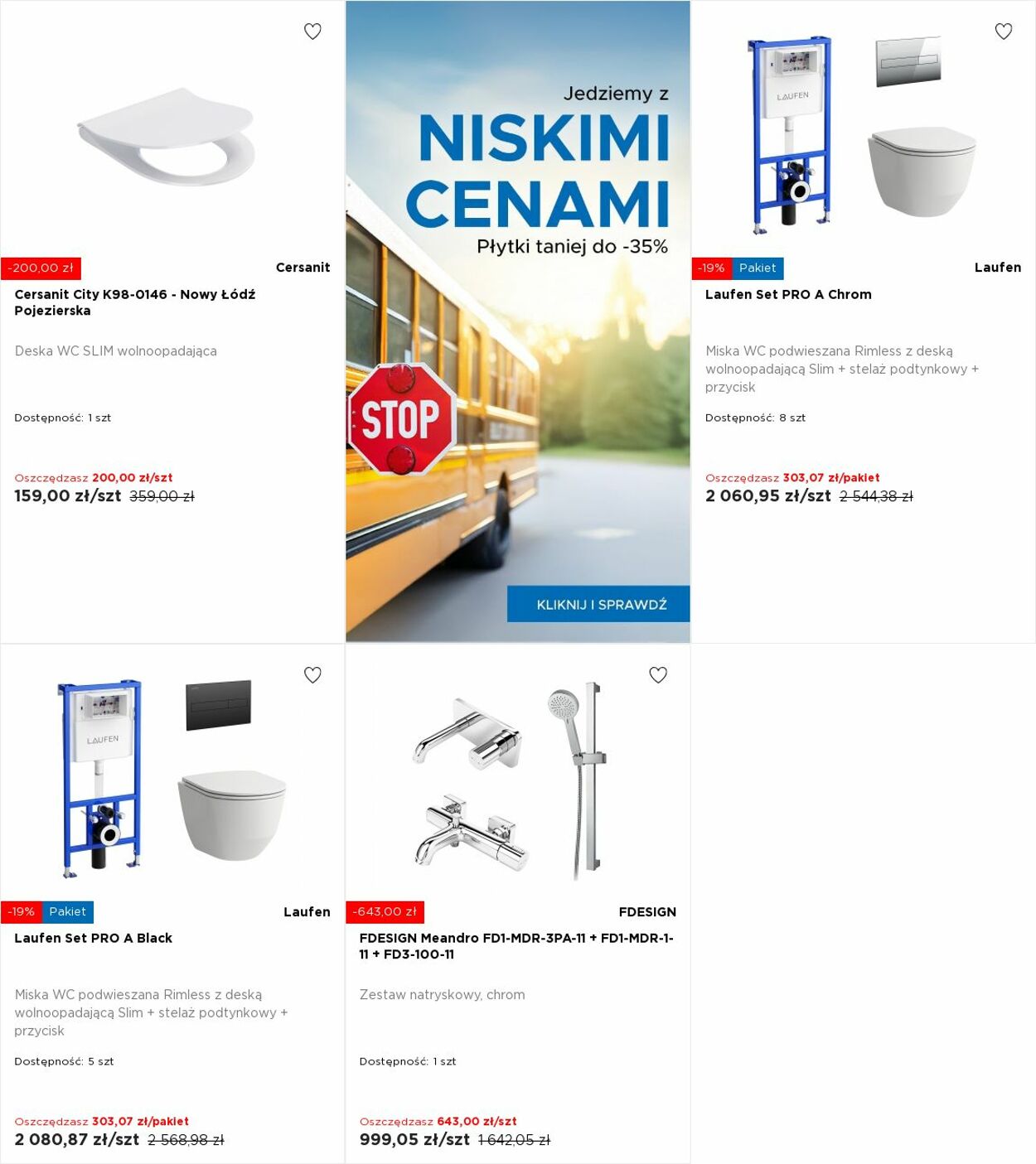 Gazetka Blu Salony Łazienek 06.10.2025 - 12.10.2025