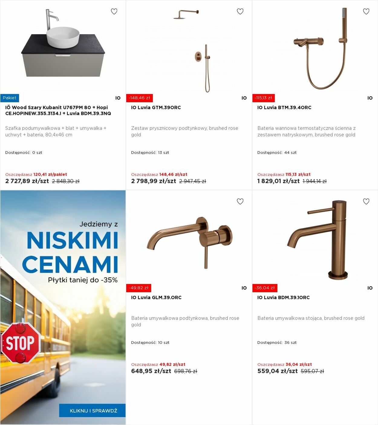 Gazetka Blu Salony Łazienek 06.10.2025 - 12.10.2025