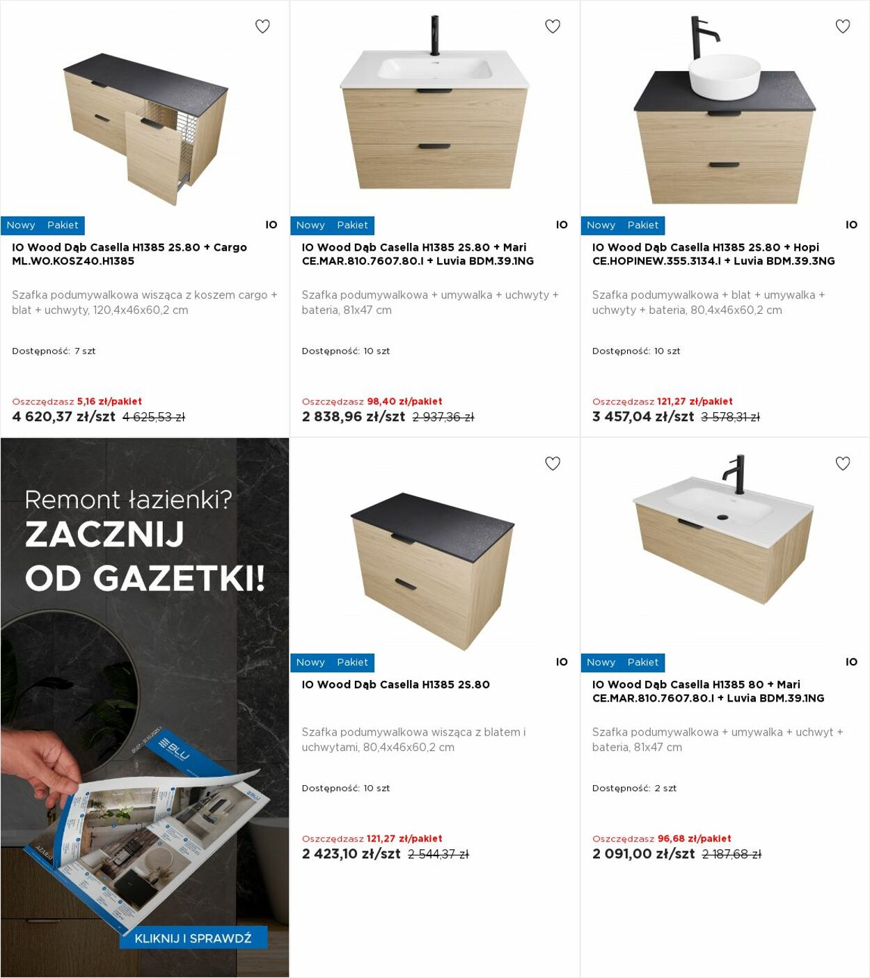 Gazetka Blu Salony Łazienek 06.10.2025 - 12.10.2025