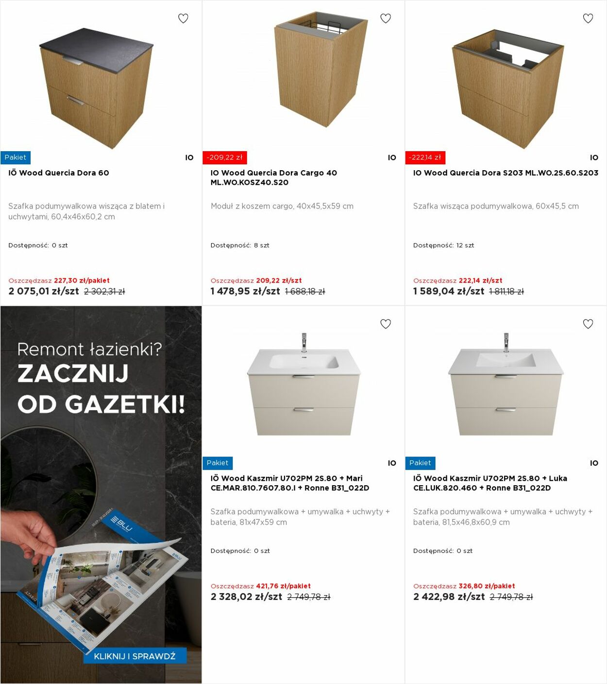 Gazetka Blu Salony Łazienek 06.10.2025 - 12.10.2025