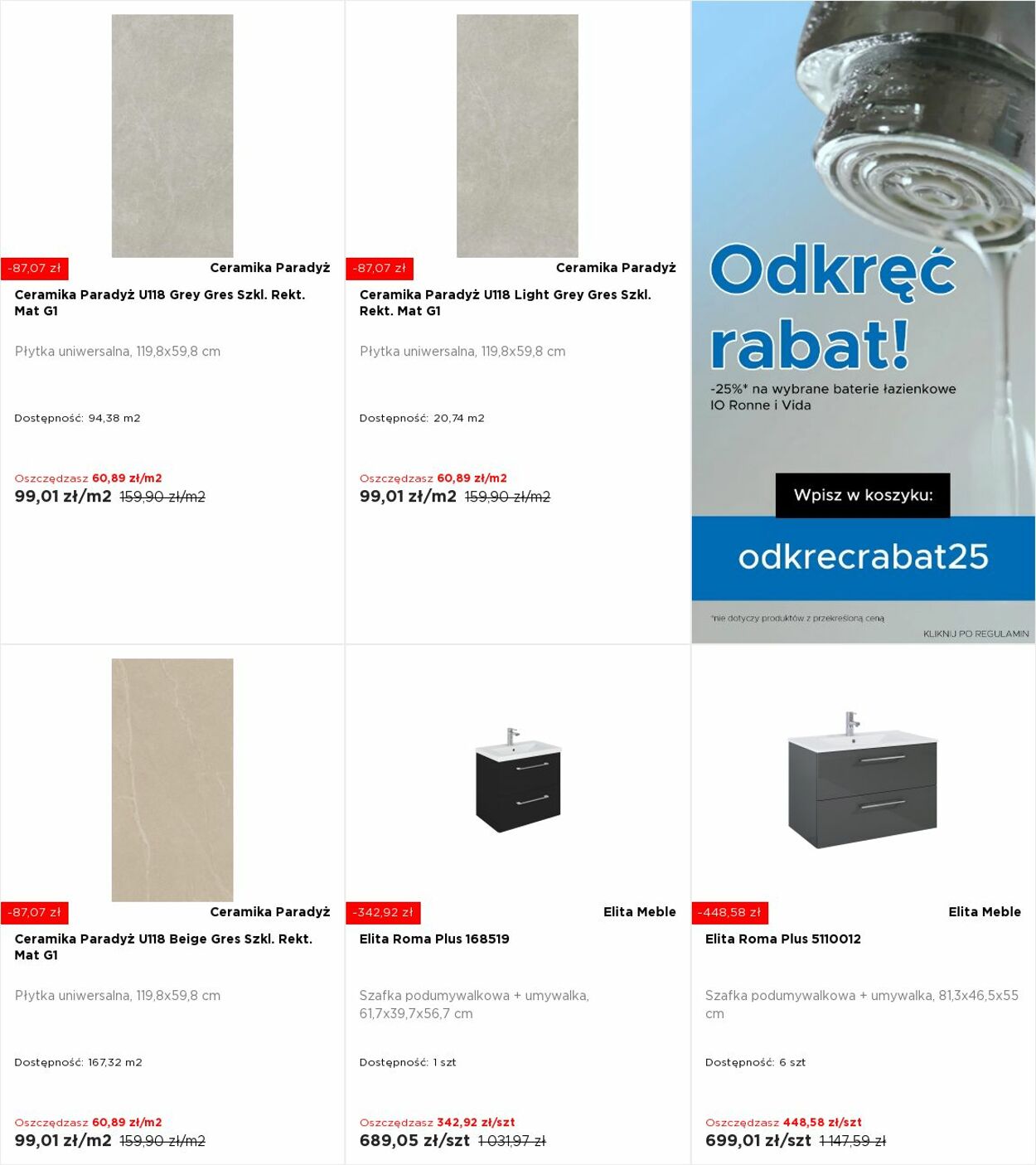 Gazetka Blu Salony Łazienek 07.07.2025 - 13.07.2025