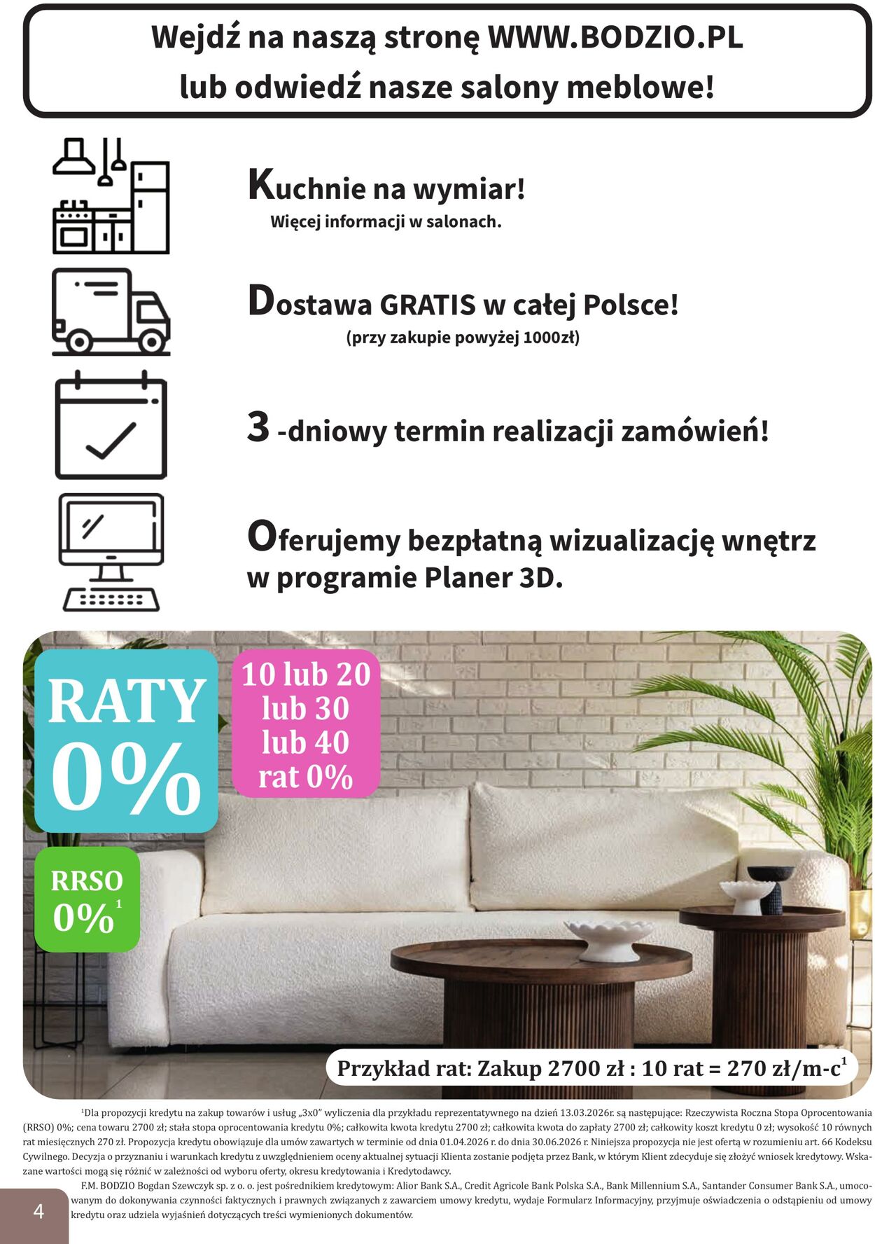 Gazetka Bodzio 01.04.2026 - 30.06.2026