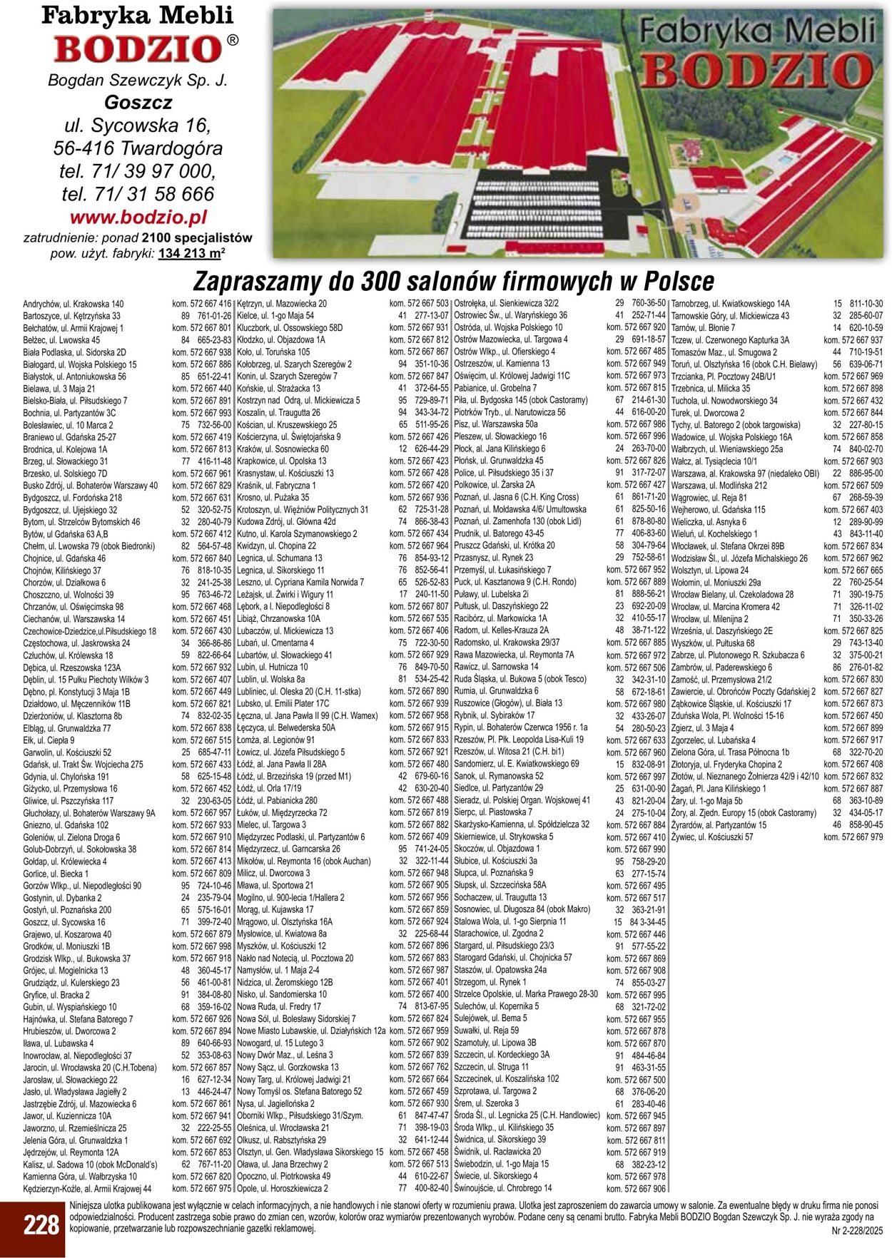 Gazetka Bodzio 01.04.2025 - 30.06.2025