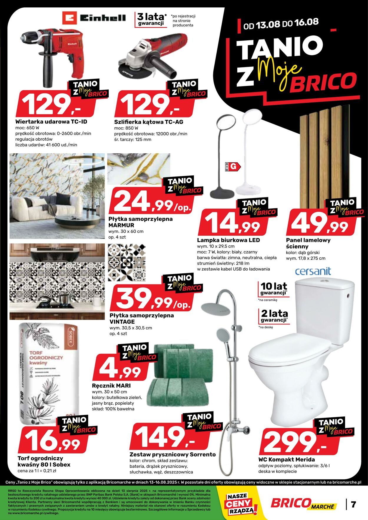 Gazetka Bricomarché 13.08.2025 - 23.08.2025