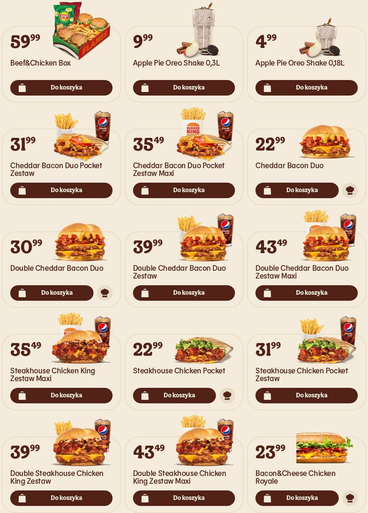Gazetka Burger King 20.02.2023 - 01.03.2023