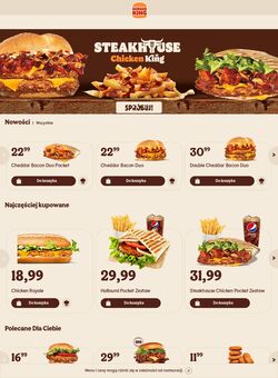 Gazetka Burger King 13.03.2023 - 22.03.2023