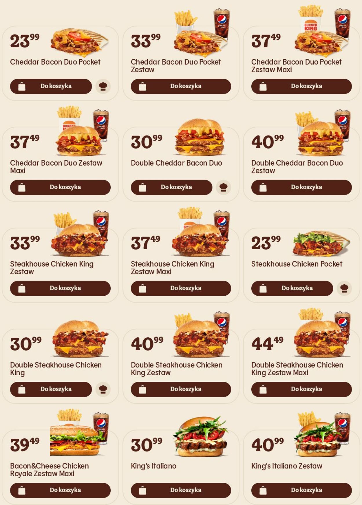 Gazetka Burger King 20.03.2023 - 29.03.2023