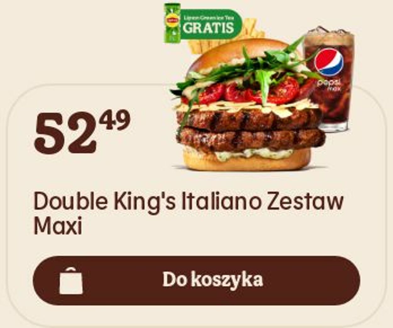 Gazetka Burger King 30.01.2023 - 08.02.2023