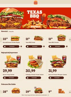 Gazetka Burger King 24.10.2022 - 02.11.2022