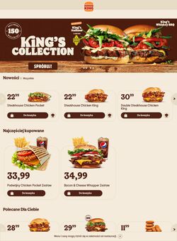 Gazetka Burger King 21.11.2022 - 30.11.2022