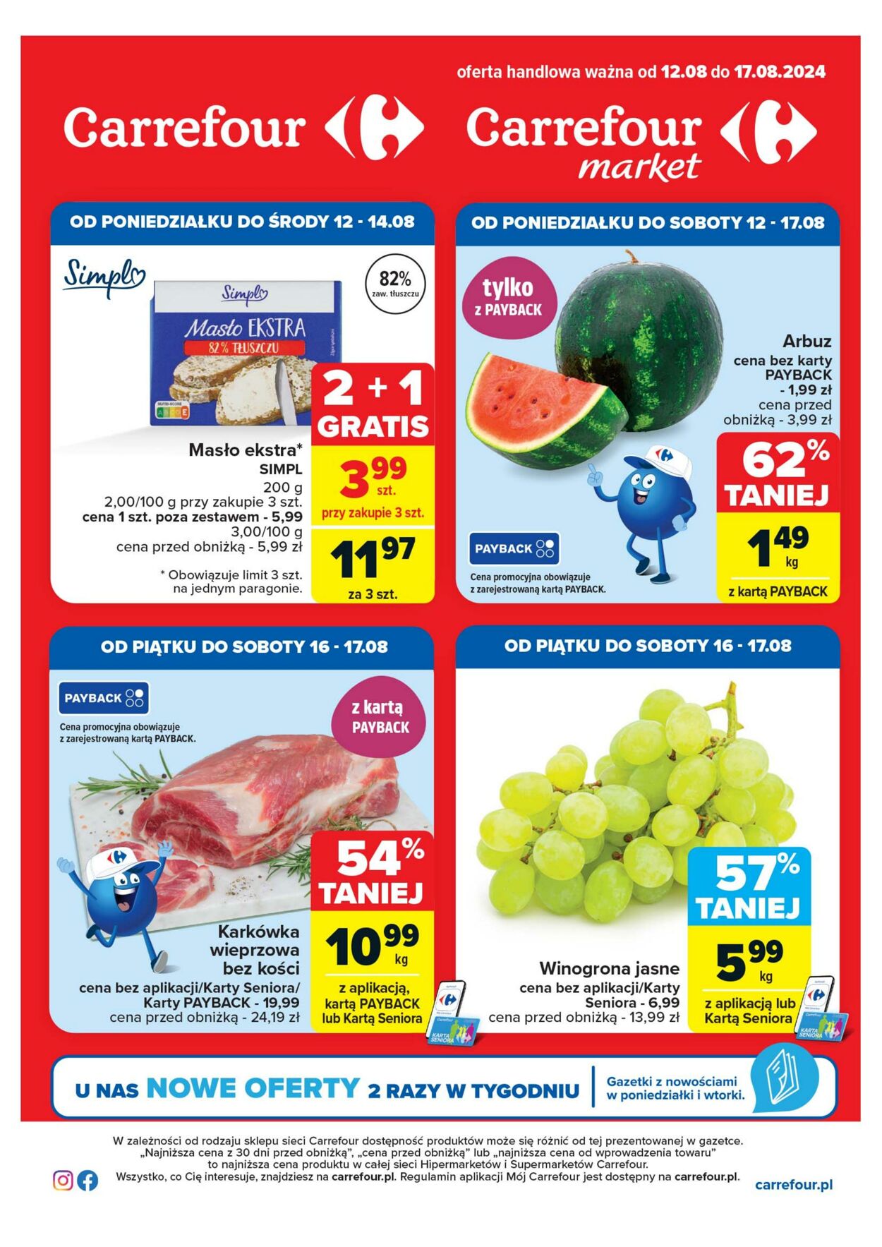 Gazetka Carrefour Market 12.08.2024 - 17.08.2024