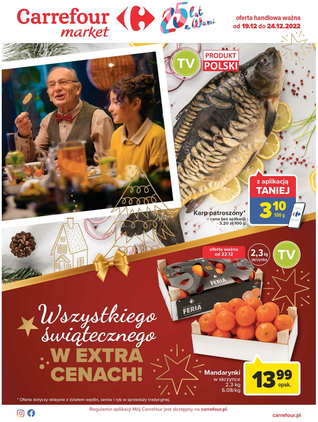 Gazetka Carrefour Market 19.12.2022-24.12.2022