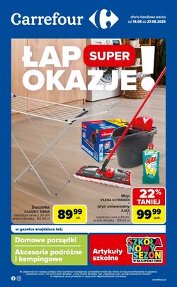 Gazetka Carrefour 14.08.2025 - 27.08.2025