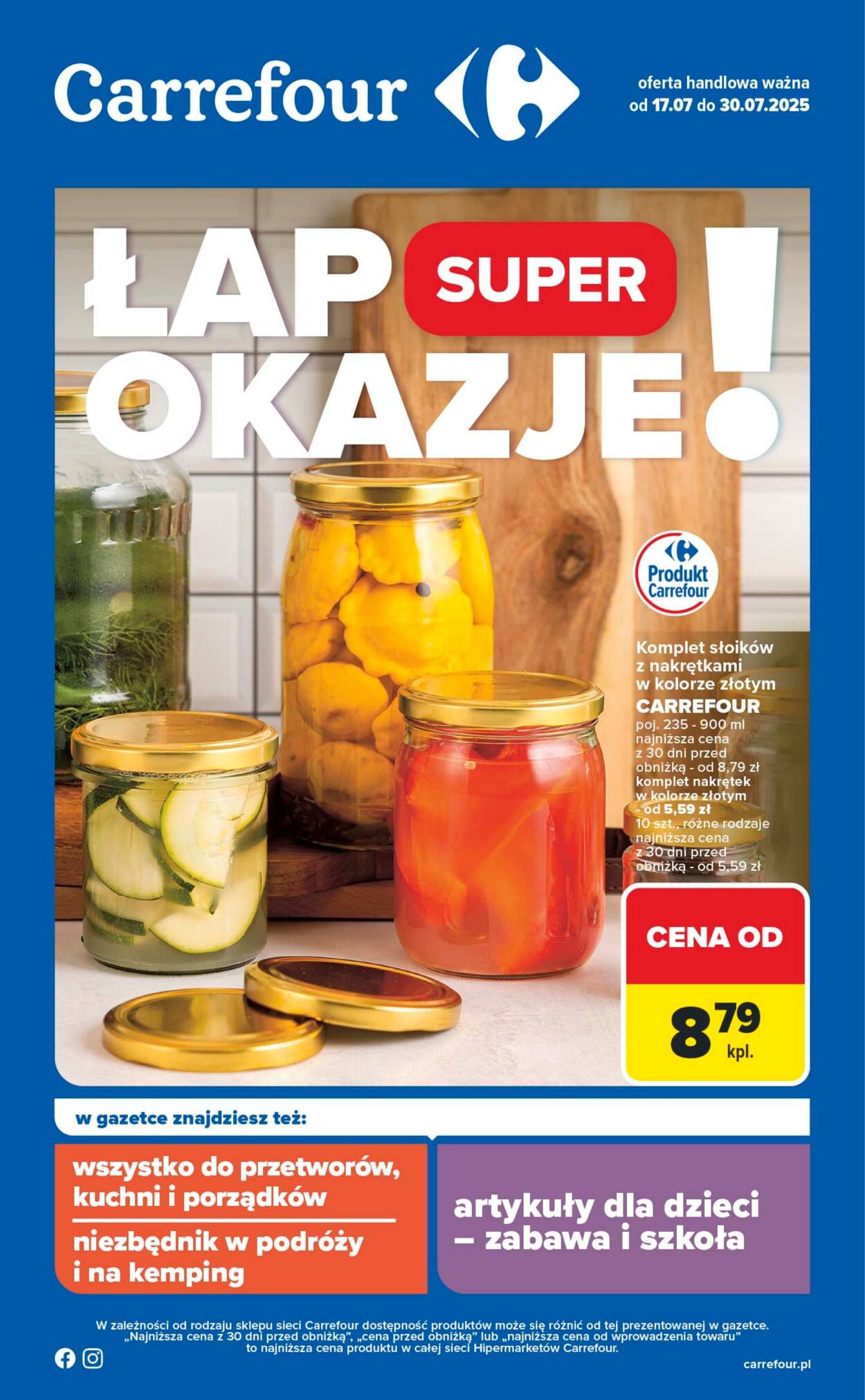 Gazetka Carrefour - Carrefour 17 lip, 2025 - 30 lip, 2025