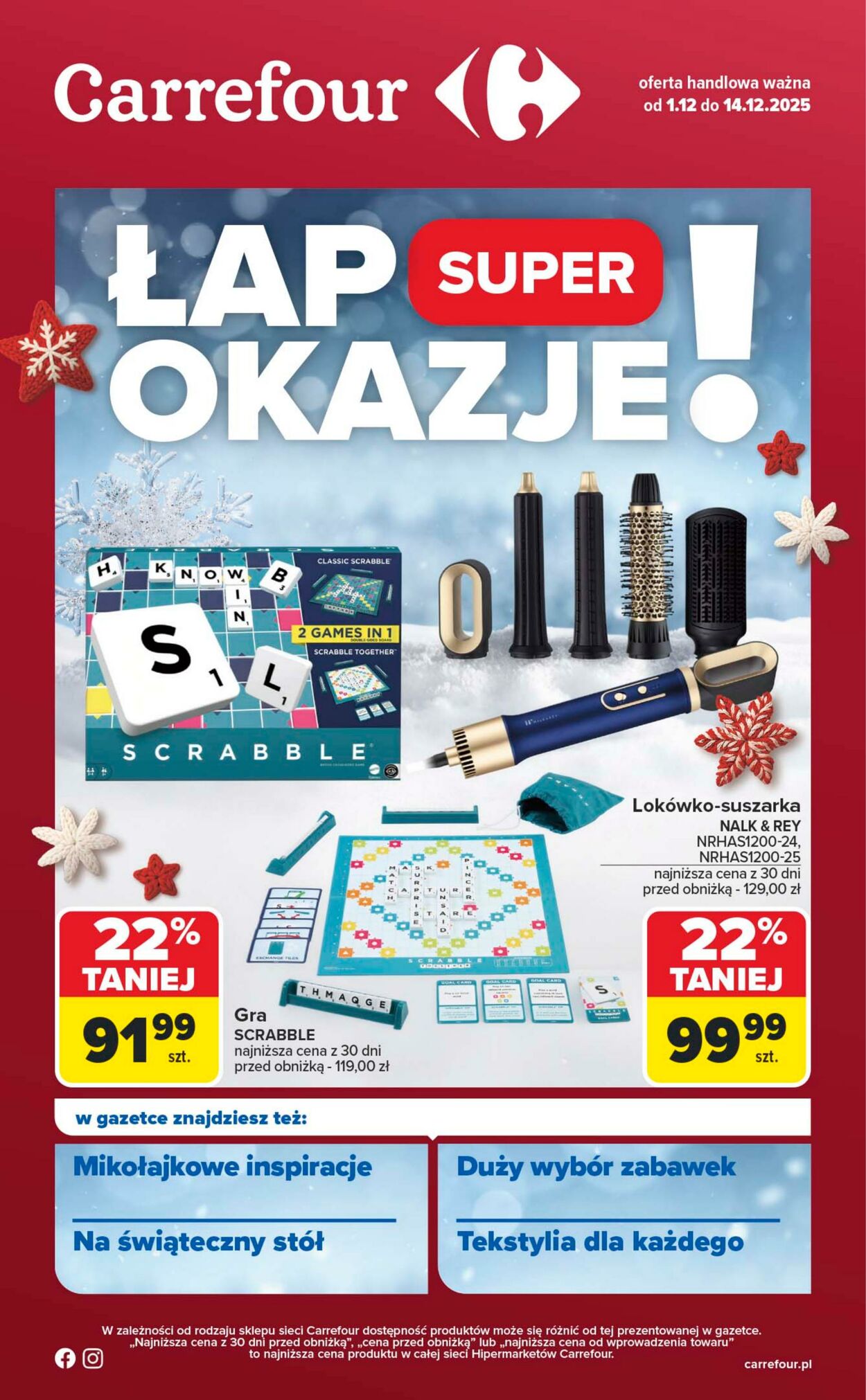 Gazetka Carrefour 01.12.2025 - 14.12.2025