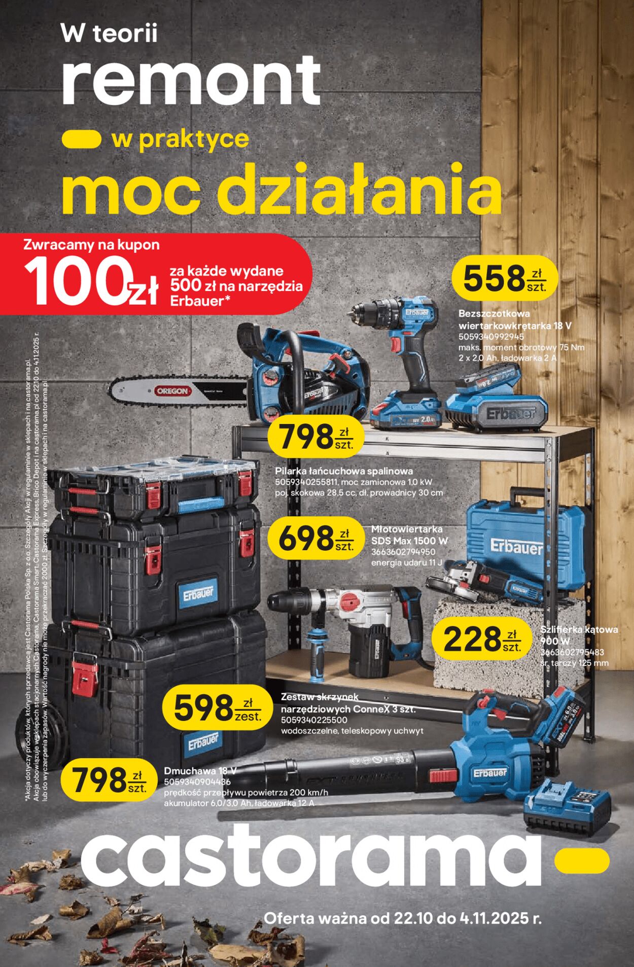 Gazetka Castorama 22.10.2025 - 04.11.2025