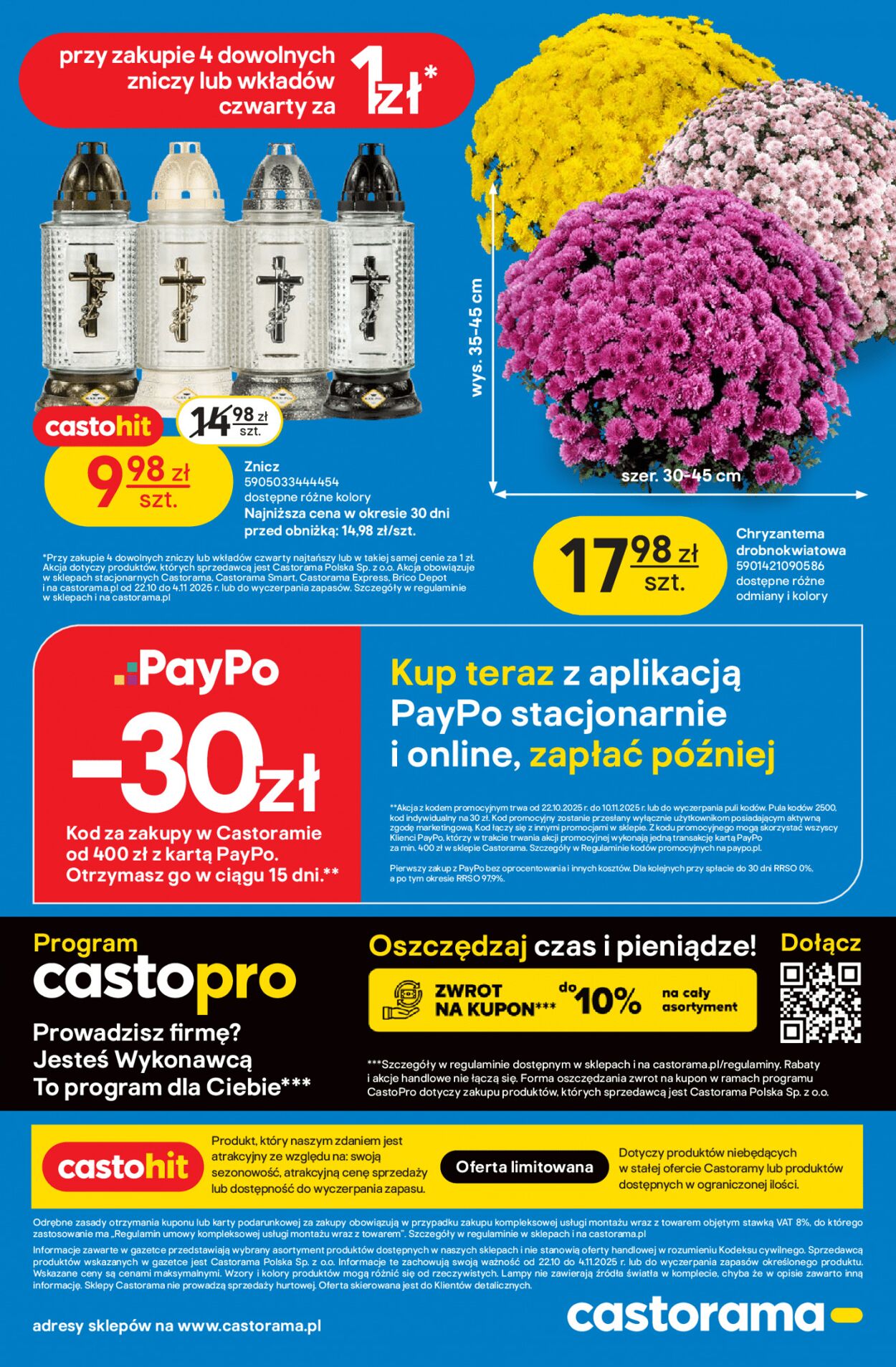 Gazetka Castorama 22.10.2025 - 04.11.2025