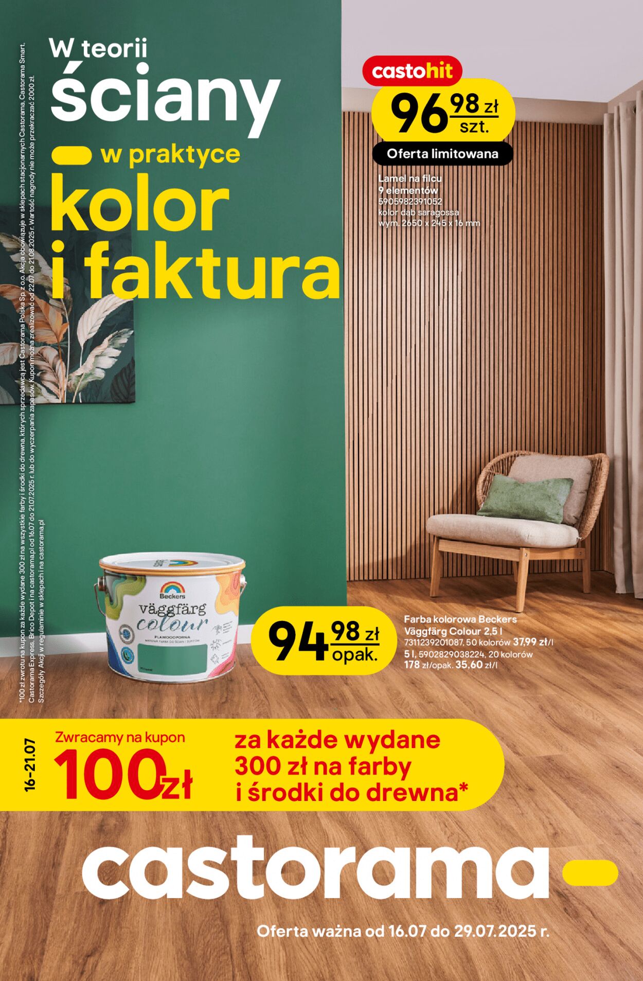 Gazetka Castorama 16.07.2025 - 21.07.2025