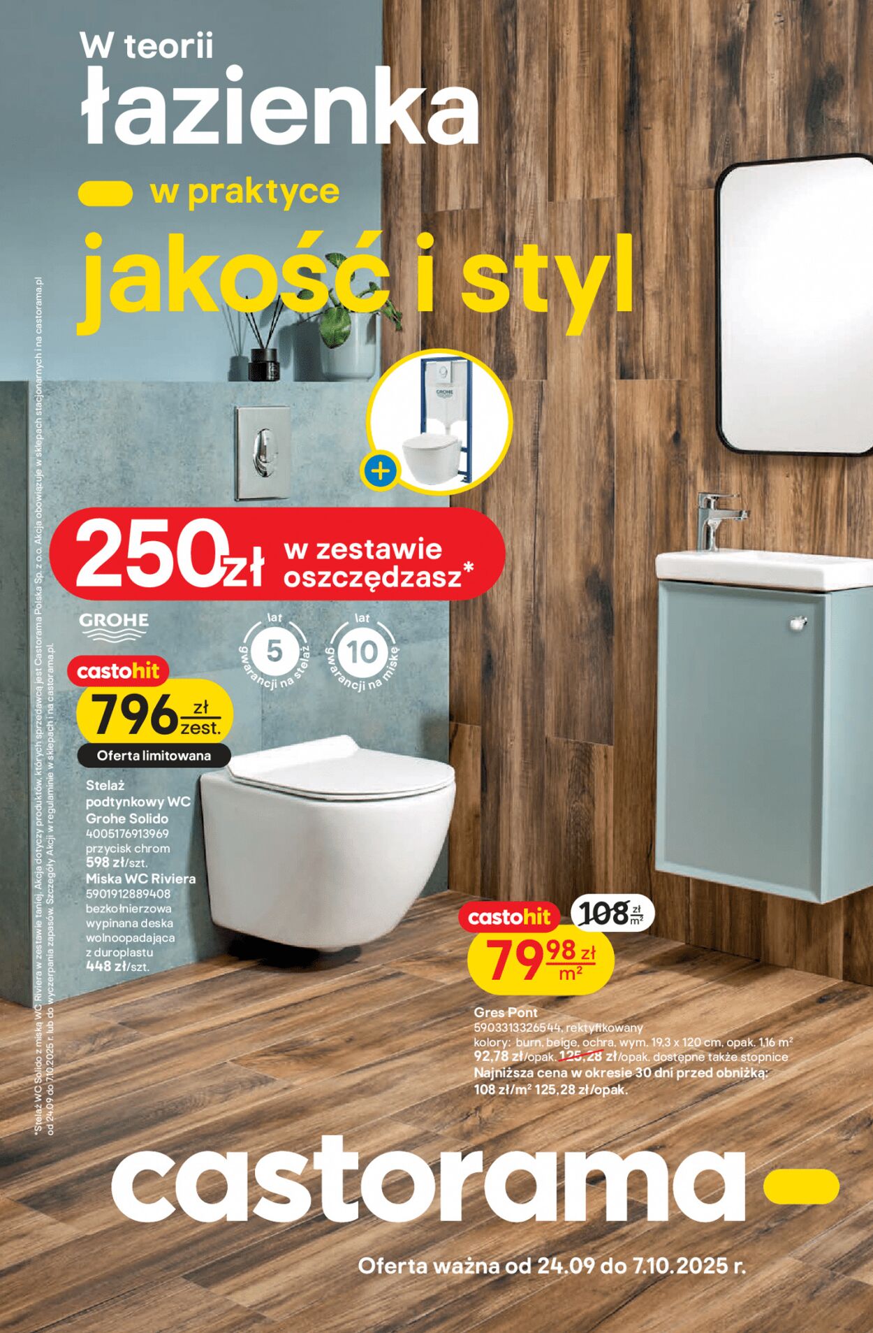 Gazetka Castorama 24.09.2025 - 07.10.2025